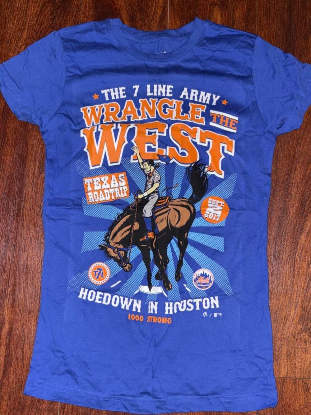 MLB Women's Blue T-shirt